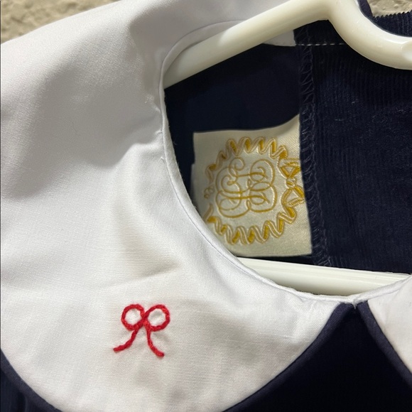 The Beaufort Bonnet Company Long Sleeve Cindy Lou Sash Dress size 4T - Picture 5 of 6